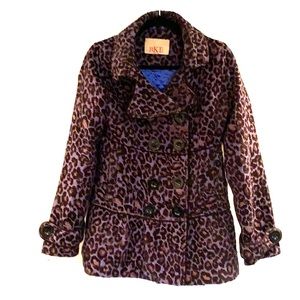Peacoat Purple leopard